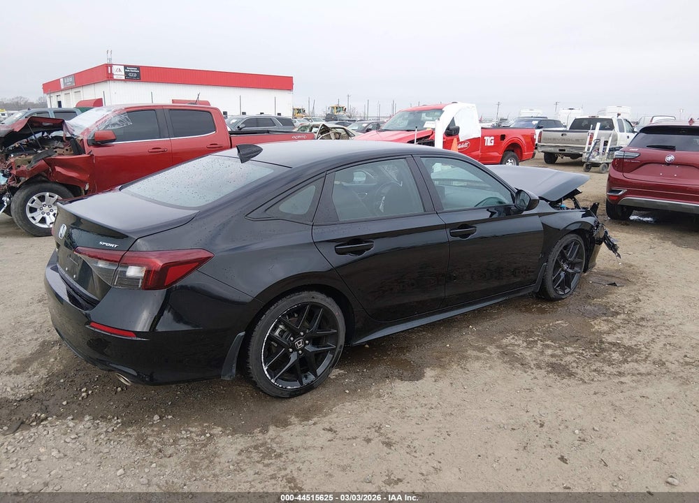 2025 HONDA CIVIC SPORT VIN: 2HGFE2F55SH578153