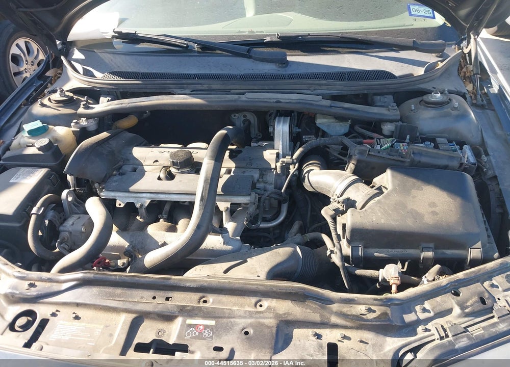 2008 VOLVO S60 2.5T VIN: YV1RS592682683786