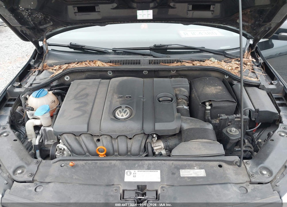 2012 VOLKSWAGEN JETTA 2.5L SEL VIN: 3VWLX7AJ5CM415550