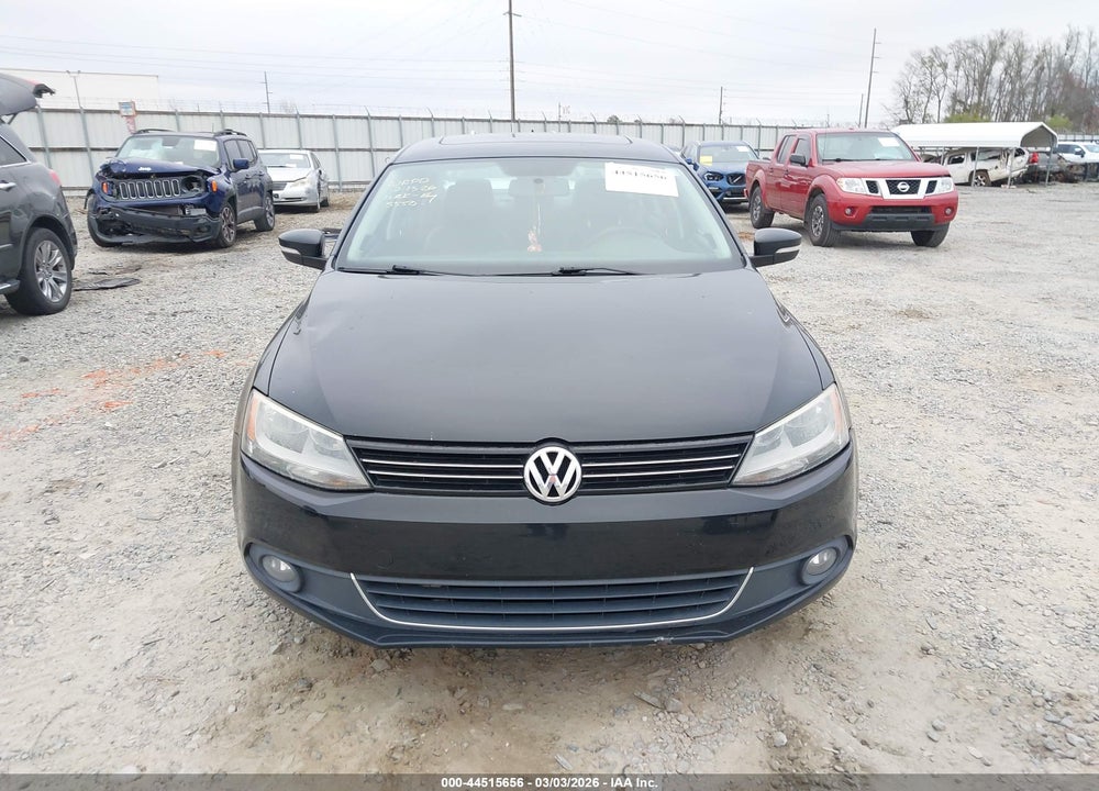 2012 VOLKSWAGEN JETTA 2.5L SEL VIN: 3VWLX7AJ5CM415550