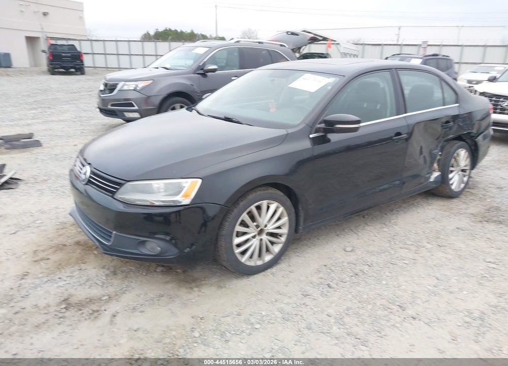 2012 VOLKSWAGEN JETTA 2.5L SEL VIN: 3VWLX7AJ5CM415550