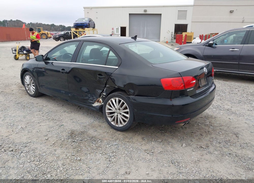 2012 VOLKSWAGEN JETTA 2.5L SEL VIN: 3VWLX7AJ5CM415550