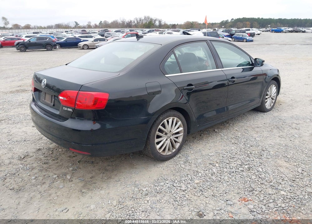 2012 VOLKSWAGEN JETTA 2.5L SEL VIN: 3VWLX7AJ5CM415550