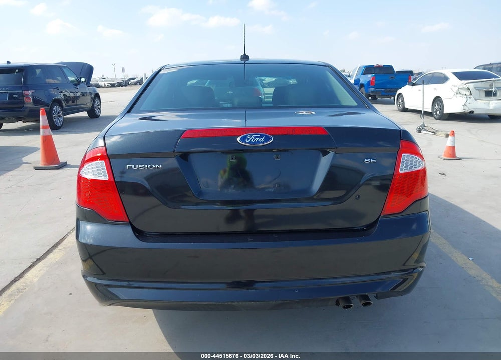 2012 FORD FUSION SE VIN: 3FAHP0HA5CR258505
