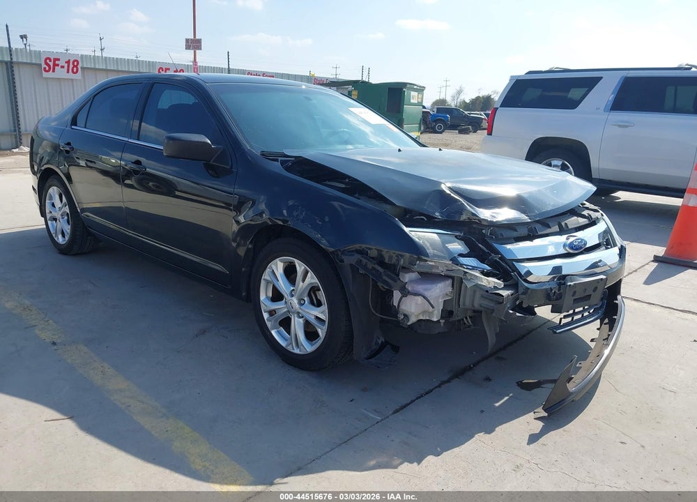 2012 FORD FUSION SE VIN: 3FAHP0HA5CR258505
