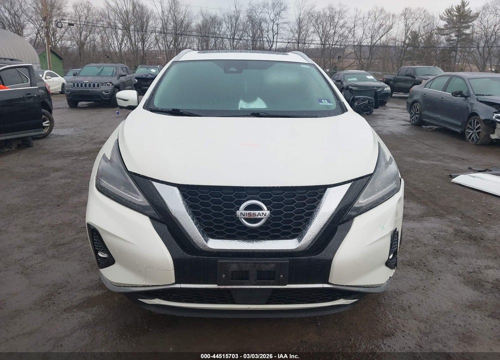 2019 NISSAN MURANO SL VIN: 5N1AZ2MS0KN151584