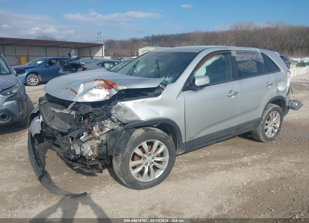 2011 KIA SORENTO EX V6 VIN: 5XYKUDA2XBG006874