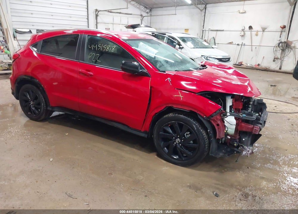2022 HONDA HR-V AWD SPORT VIN: 3CZRU6H15NM729539