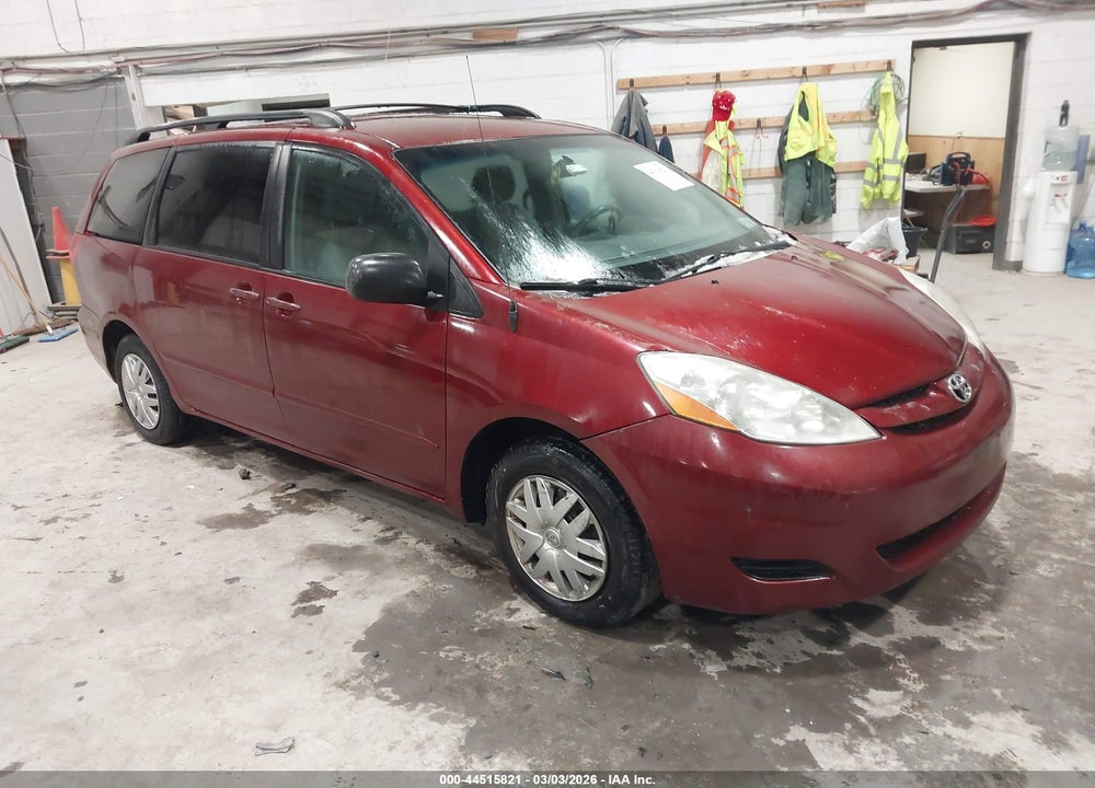 2007 TOYOTA SIENNA LE VIN: 5TDZK23C17S081066