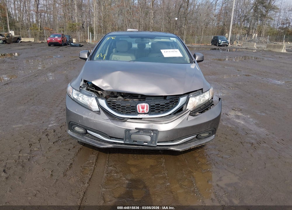 2013 HONDA CIVIC EX-L VIN: 19XFB2F95DE277889