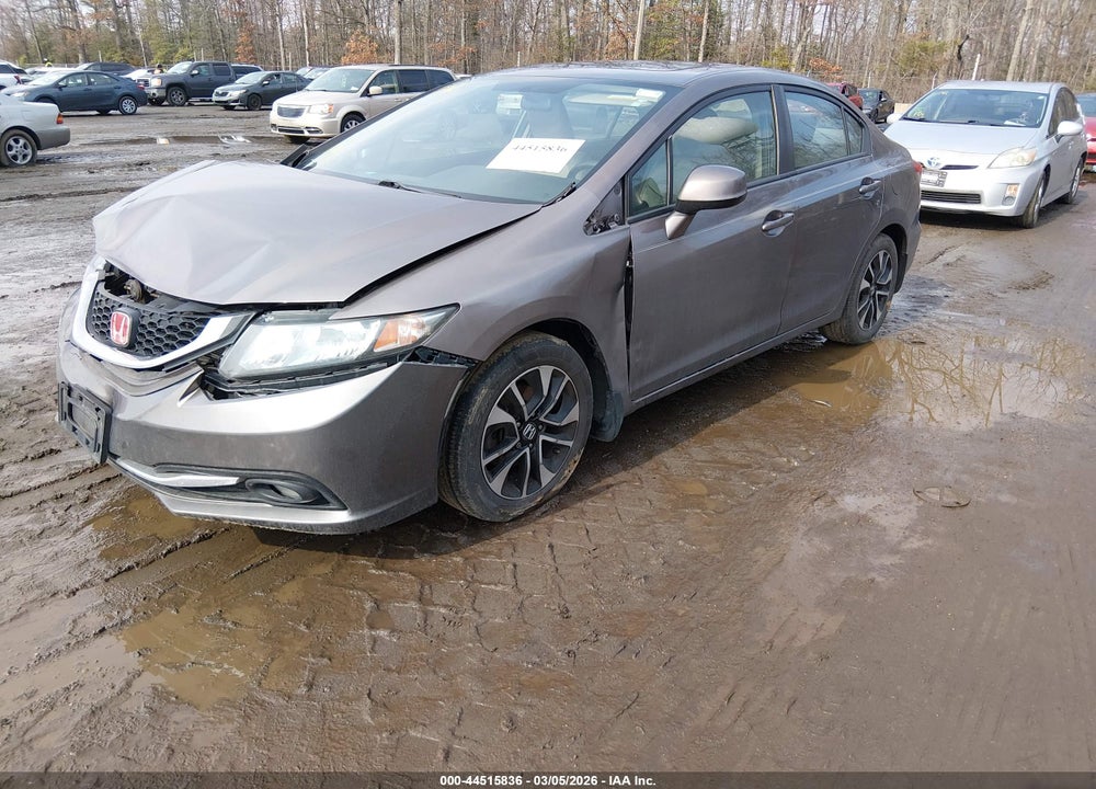 2013 HONDA CIVIC EX-L VIN: 19XFB2F95DE277889