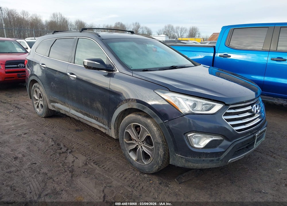 2013 HYUNDAI SANTA FE GLS VIN: KM8SNDHF8DU014104