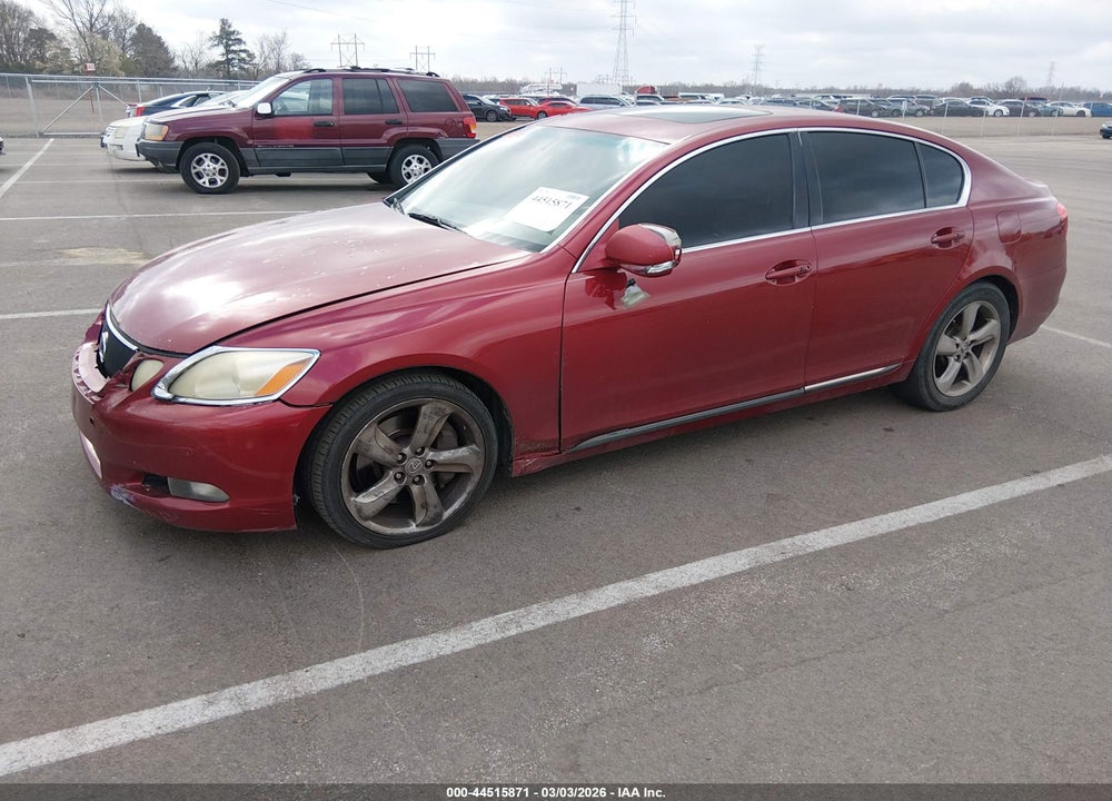 2008 LEXUS GS 350 VIN: JTHBE96S480041698