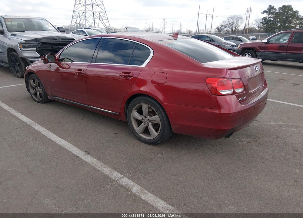 2008 LEXUS GS 350 VIN: JTHBE96S480041698