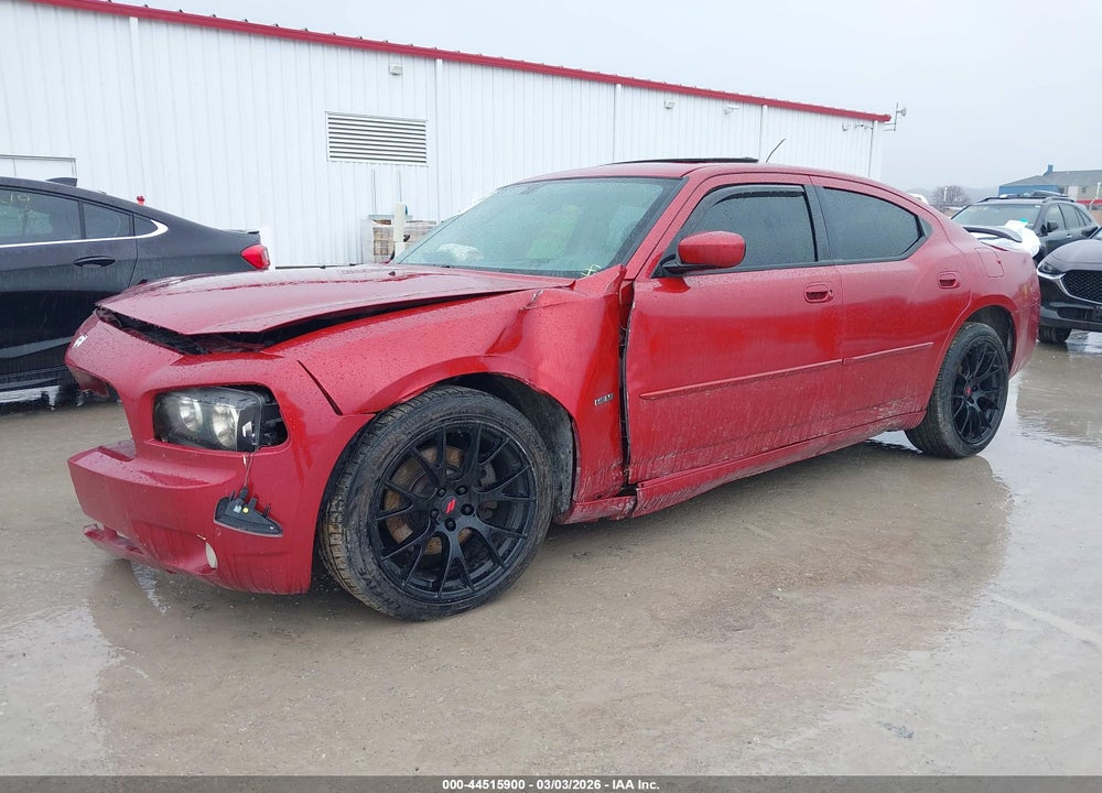 2008 DODGE CHARGER R/T VIN: 2B3KA53H18H201838