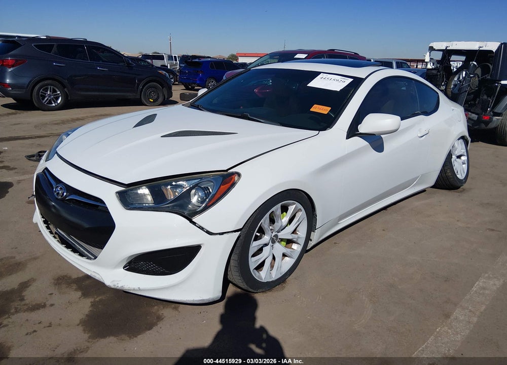 2013 HYUNDAI GENESIS 2.0T PREMIUM VIN: KMHHT6KD7DU103293