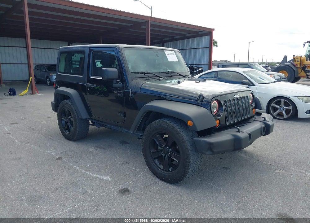 2012 JEEP WRANGLER SPORT VIN: 1C4AJWAG1CL171603