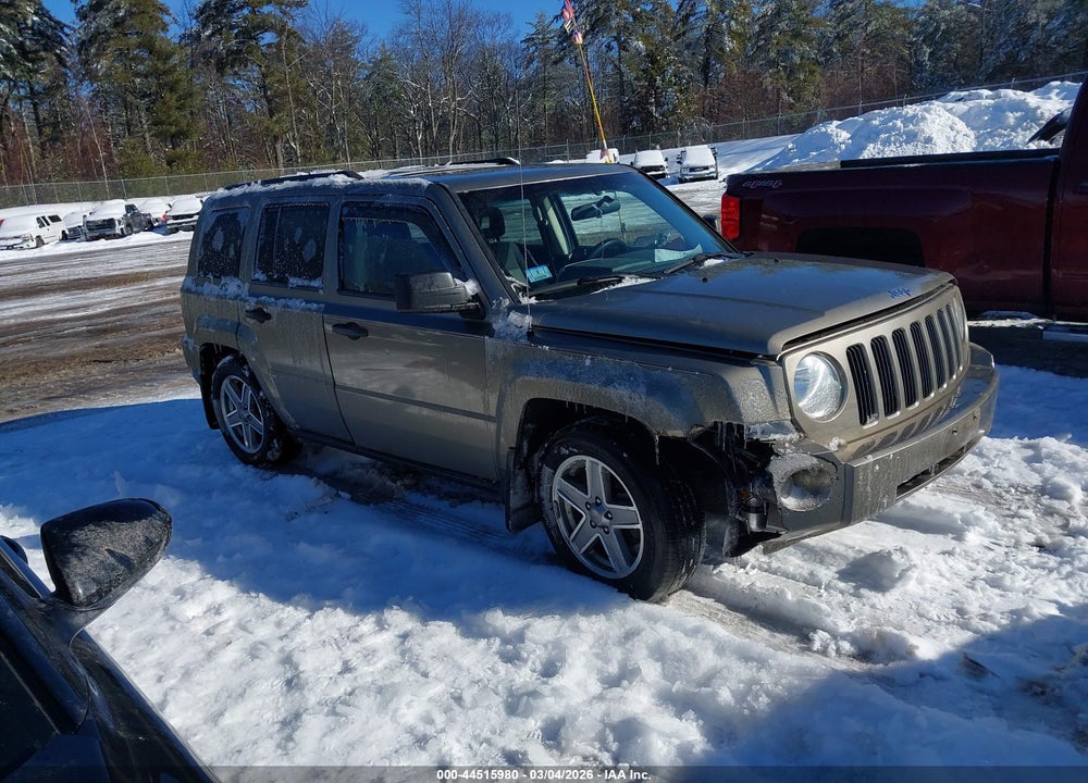 2008 JEEP PATRIOT SPORT VIN: 1J8FF28W88D513796