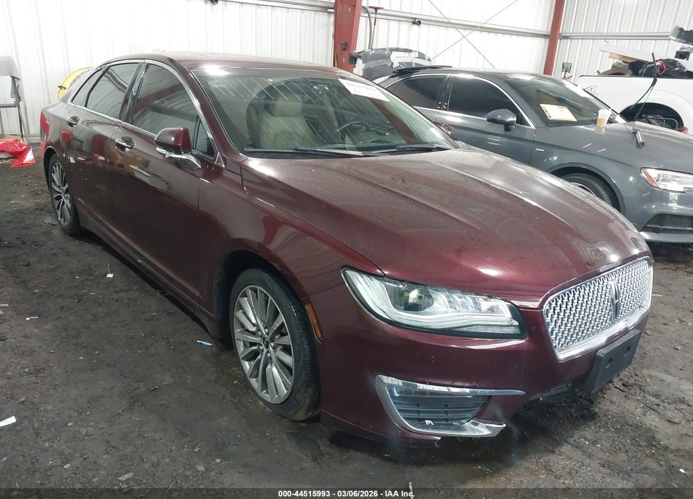 2017 LINCOLN MKZ SELECT VIN: 3LN6L5C96HR658891