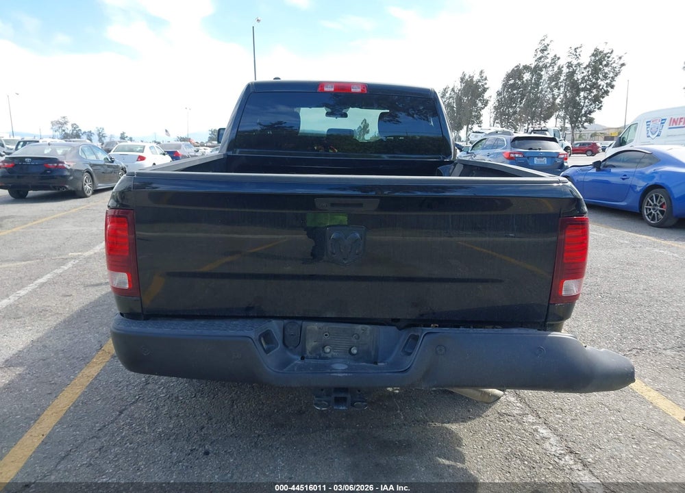 2021 RAM 1500 CLASSIC WARLOCK  4X2 6'4 BOX VIN: 1C6RR6GG6MS529411