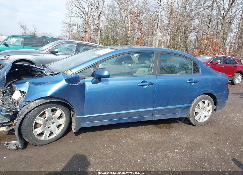 2009 HONDA CIVIC LX VIN: 1HGFA16519L028130