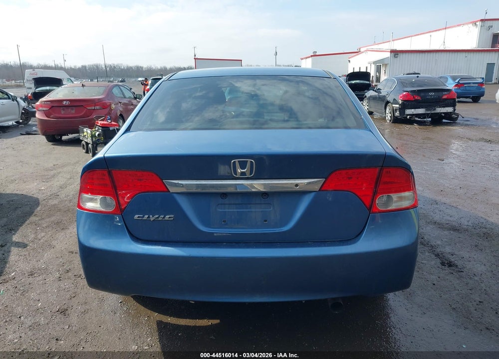 2009 HONDA CIVIC LX VIN: 1HGFA16519L028130