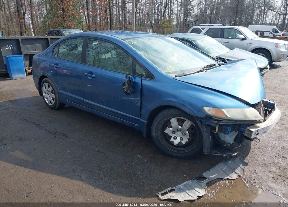 2009 HONDA CIVIC LX VIN: 1HGFA16519L028130