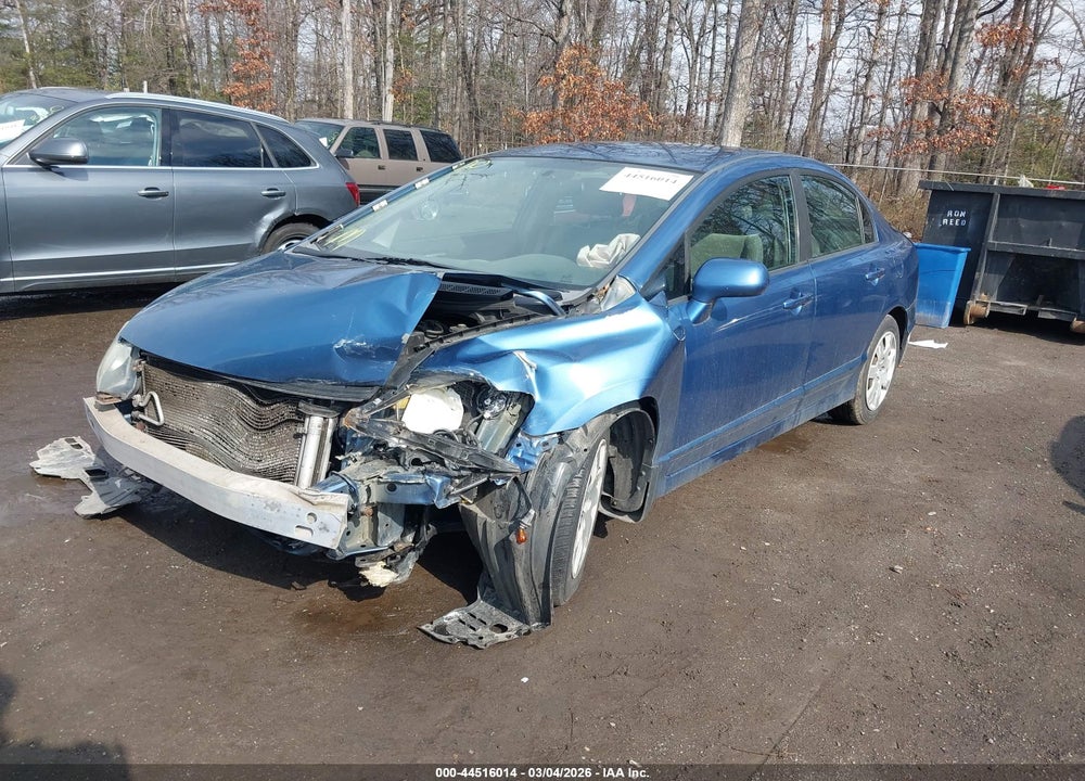 2009 HONDA CIVIC LX VIN: 1HGFA16519L028130