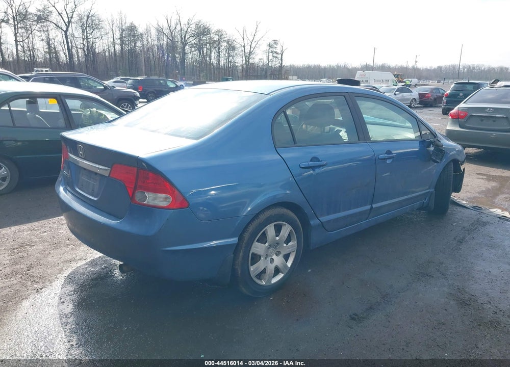 2009 HONDA CIVIC LX VIN: 1HGFA16519L028130