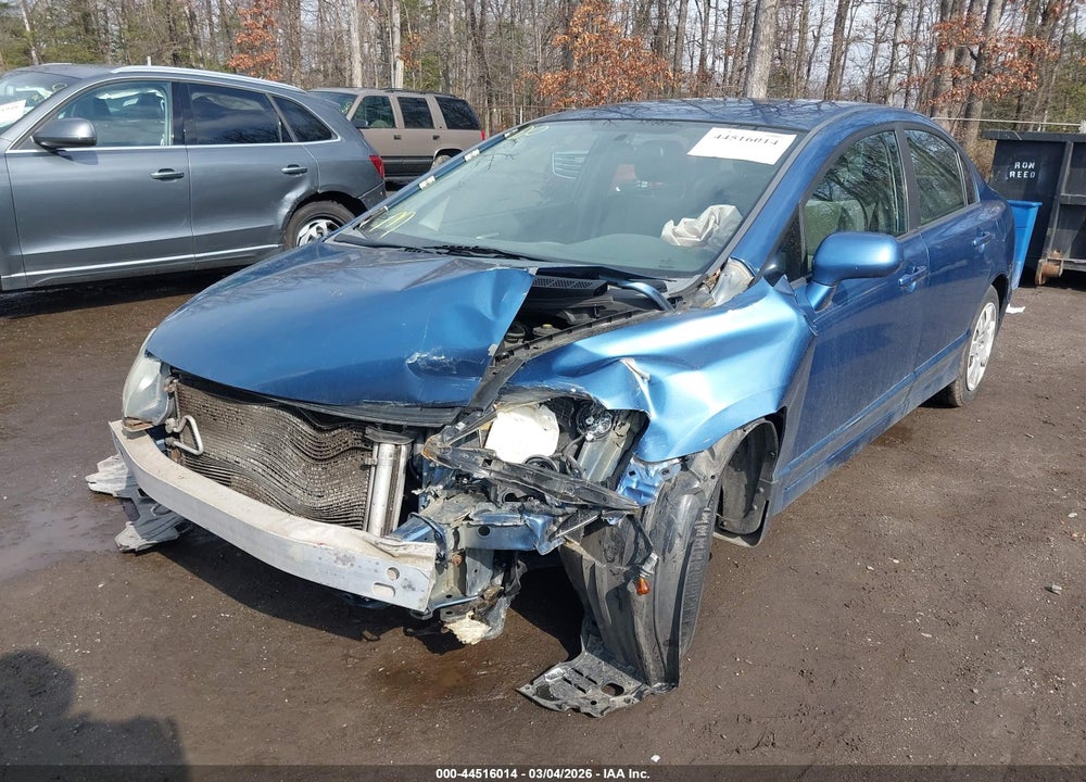 2009 HONDA CIVIC LX VIN: 1HGFA16519L028130