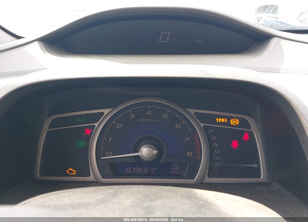 2009 HONDA CIVIC LX VIN: 1HGFA16519L028130