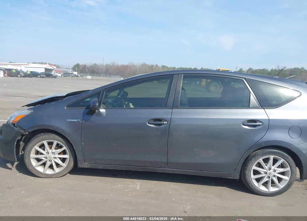 2012 TOYOTA PRIUS V FIVE VIN: JTDZN3EU1C3124934