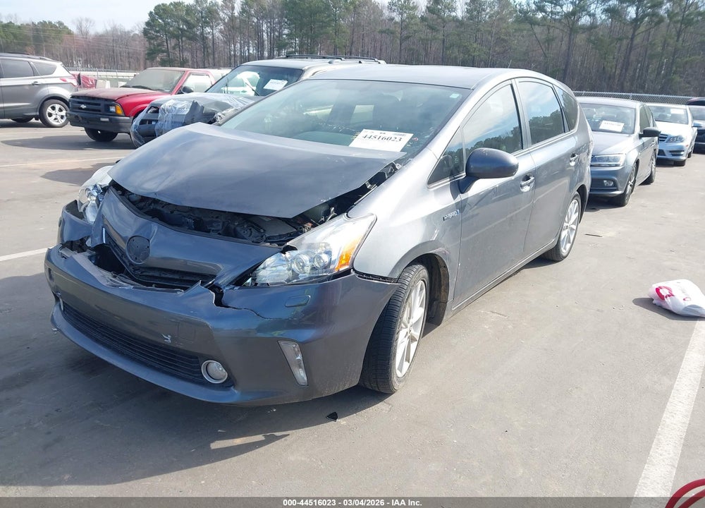 2012 TOYOTA PRIUS V FIVE VIN: JTDZN3EU1C3124934