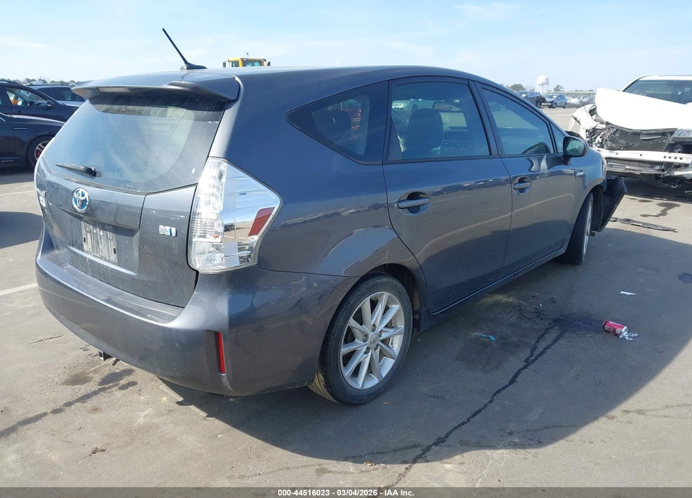 2012 TOYOTA PRIUS V FIVE VIN: JTDZN3EU1C3124934