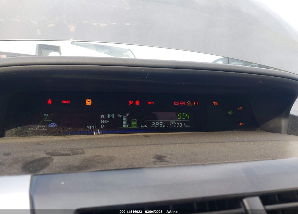 2012 TOYOTA PRIUS V FIVE VIN: JTDZN3EU1C3124934