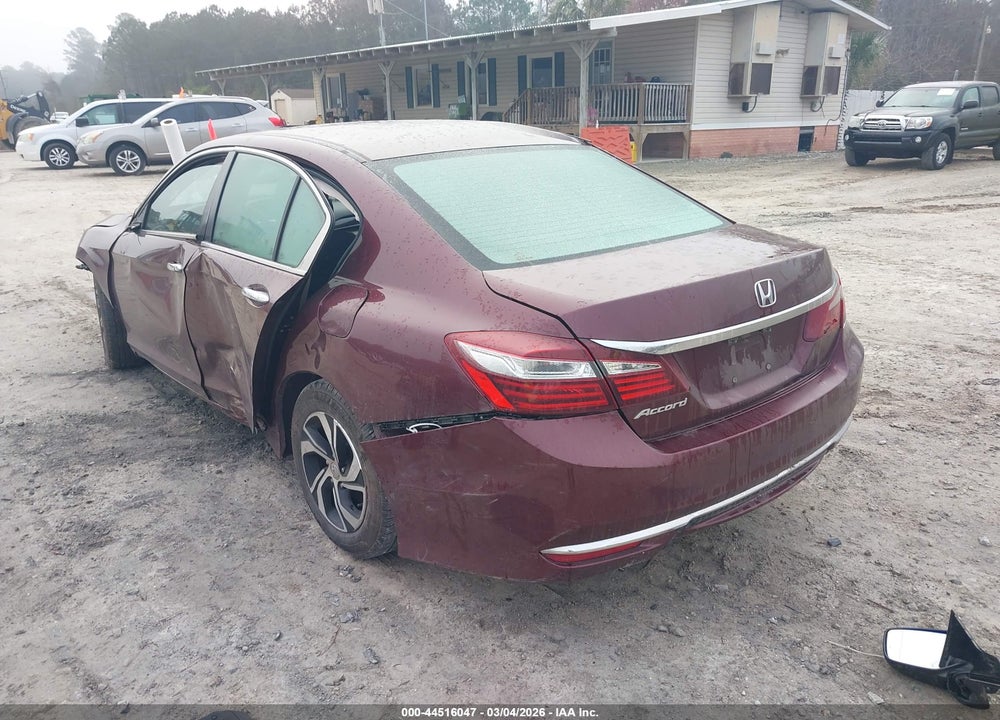 2016 HONDA ACCORD LX VIN: 1HGCR2F33GA110417