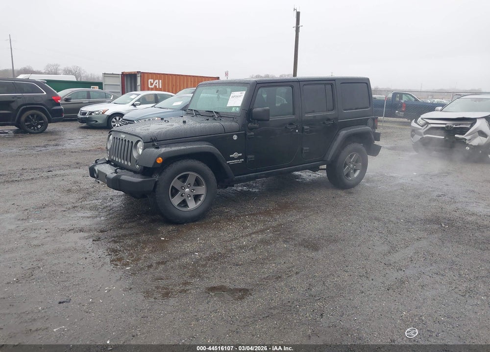 2015 JEEP WRANGLER UNLIMITED FREEDOM EDITION VIN: 1C4BJWDG3FL573496