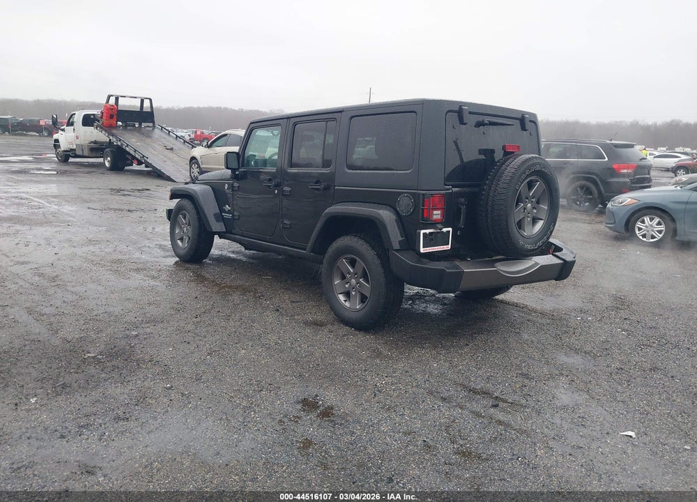 2015 JEEP WRANGLER UNLIMITED FREEDOM EDITION VIN: 1C4BJWDG3FL573496