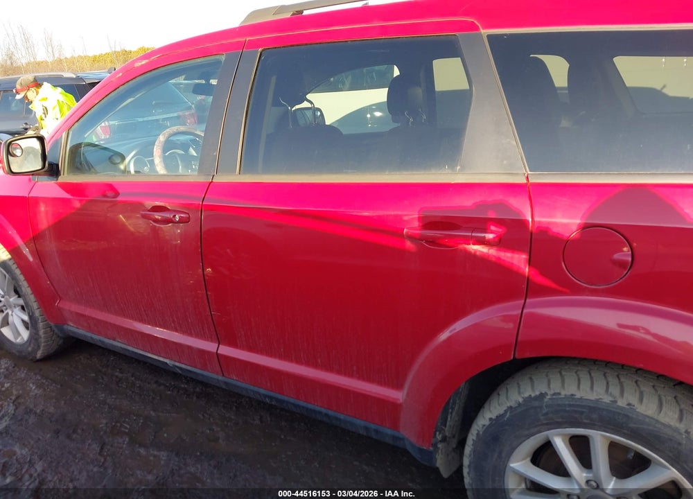 2016 DODGE JOURNEY SXT VIN: 3C4PDCBB2GT198483