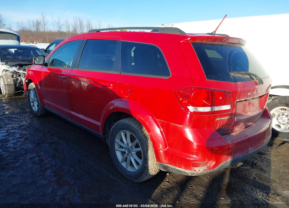 2016 DODGE JOURNEY SXT VIN: 3C4PDCBB2GT198483