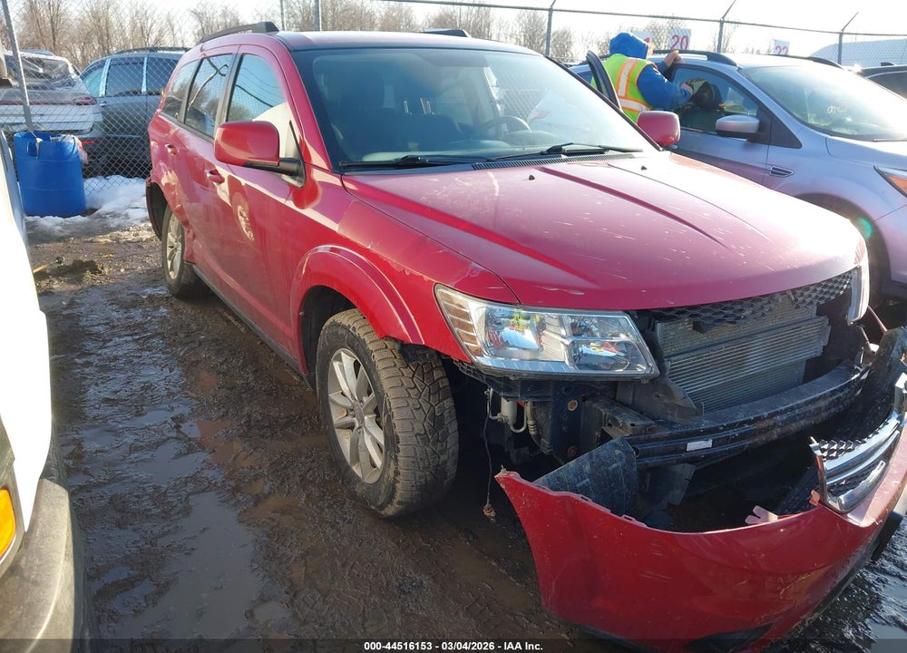 2016 DODGE JOURNEY SXT VIN: 3C4PDCBB2GT198483