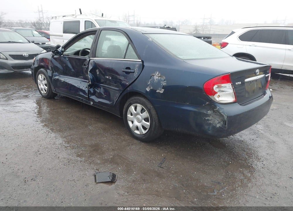 2003 TOYOTA CAMRY LE VIN: 4T1BE32KX3U244130
