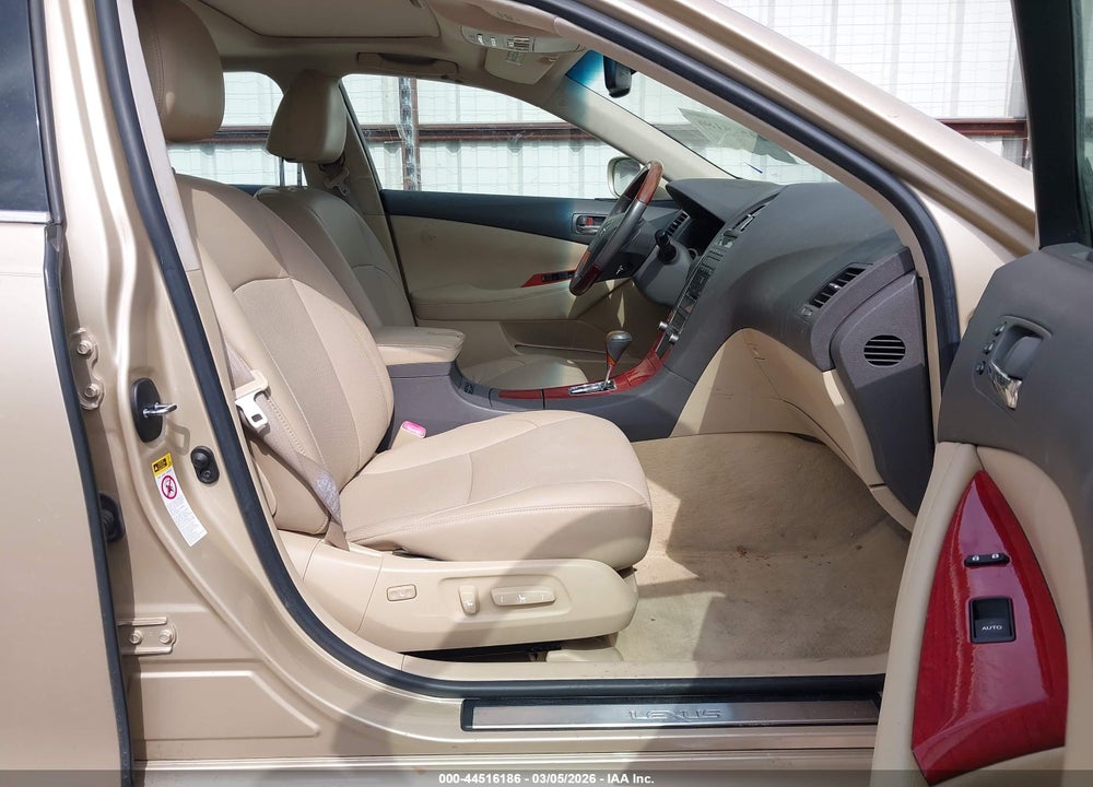 2008 LEXUS ES 350 VIN: JTHBJ46G482240216