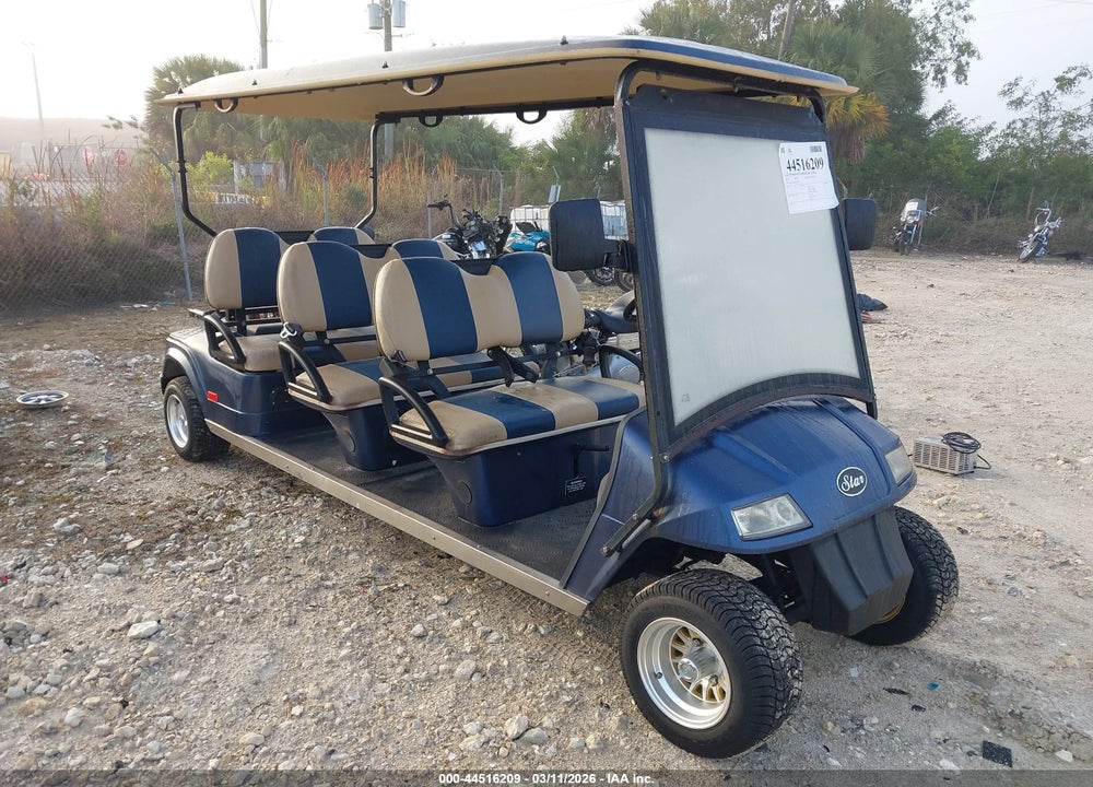 2011 STAR 6 SEAT GOLF CART VIN: 52RG61229BG003992