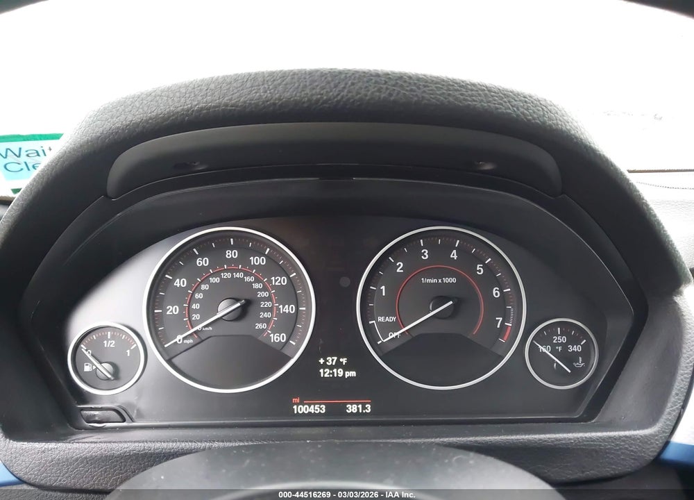 2014 BMW 335I XDRIVE VIN: WBA3B9G53ENR91943