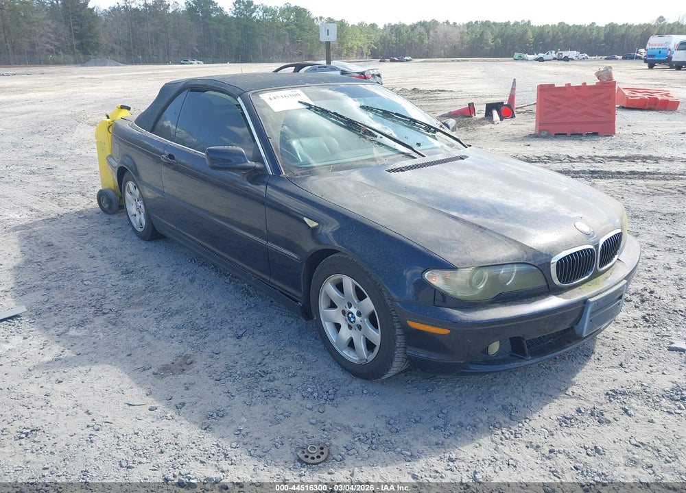 2005 BMW 325CI VIN: WBABW33425PL34386