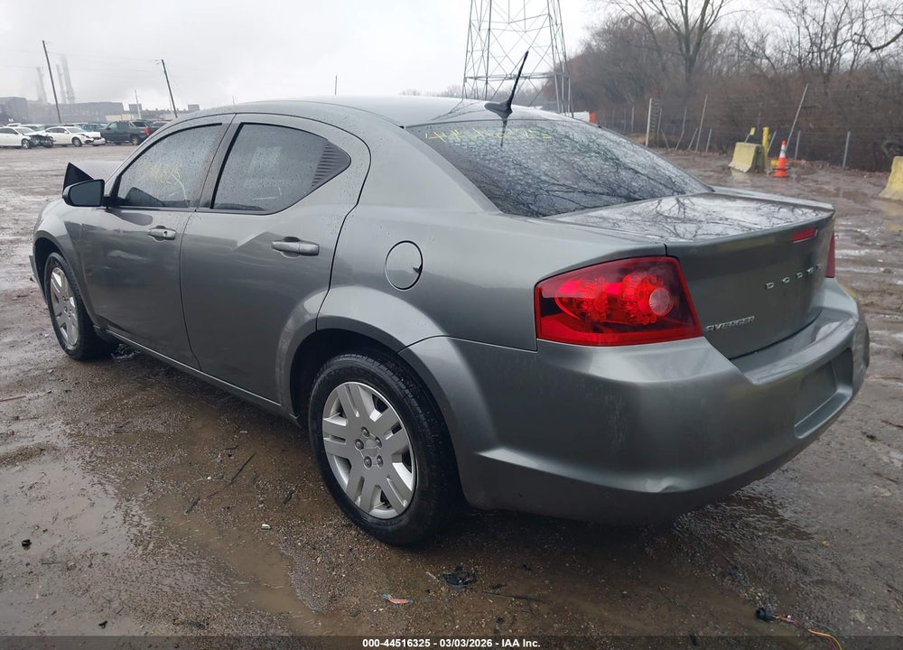 2013 DODGE AVENGER SE VIN: 1C3CDZAB3DN586986