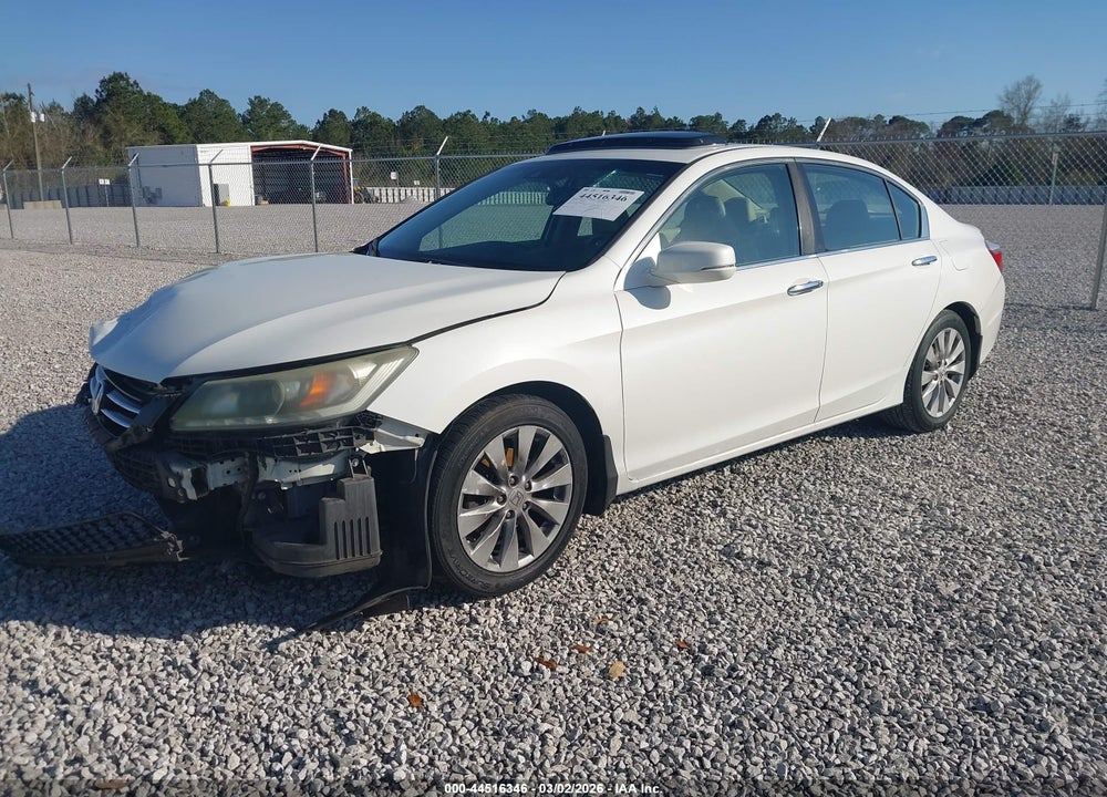 2013 HONDA ACCORD EX-L V-6 VIN: 1HGCR3F88DA043875