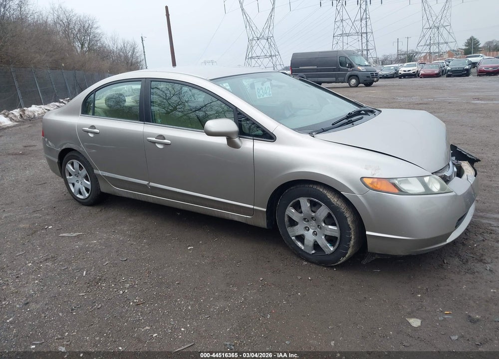 2006 HONDA CIVIC LX VIN: 1HGFA16546L082579