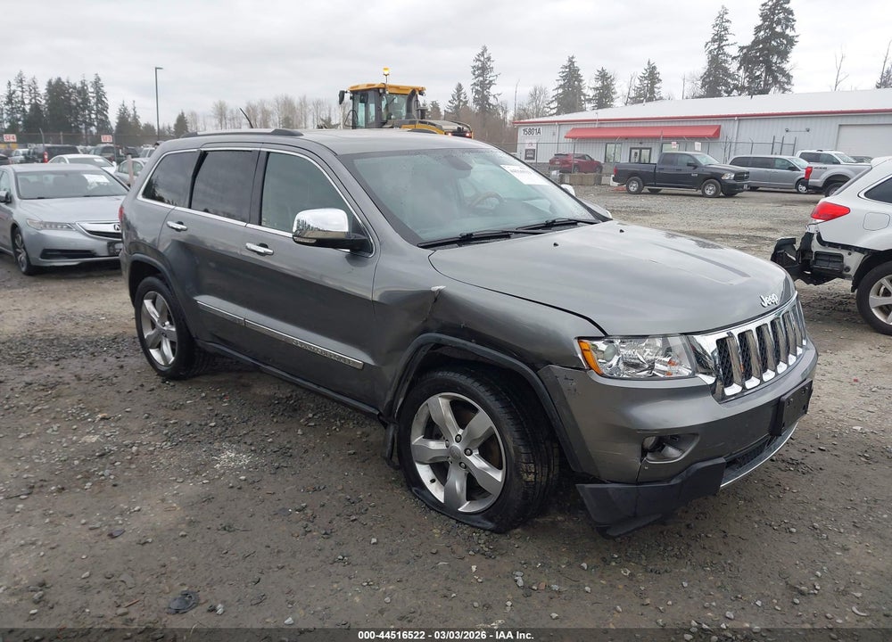 2012 JEEP GRAND CHEROKEE OVERLAND VIN: 1C4RJFCTXCC251155
